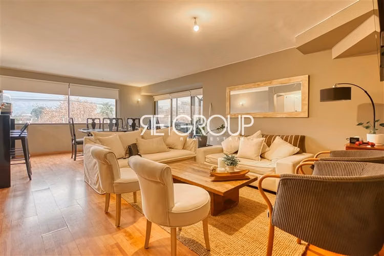Departamento familiar 4 dorm. en Las Condes