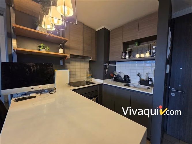 Departamento en Venta de 2D en Ñuñoa