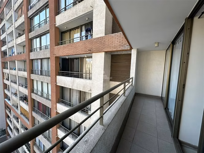 1 dorm. 1 baño y Bodega, sin conexión a lavadora, Santiago