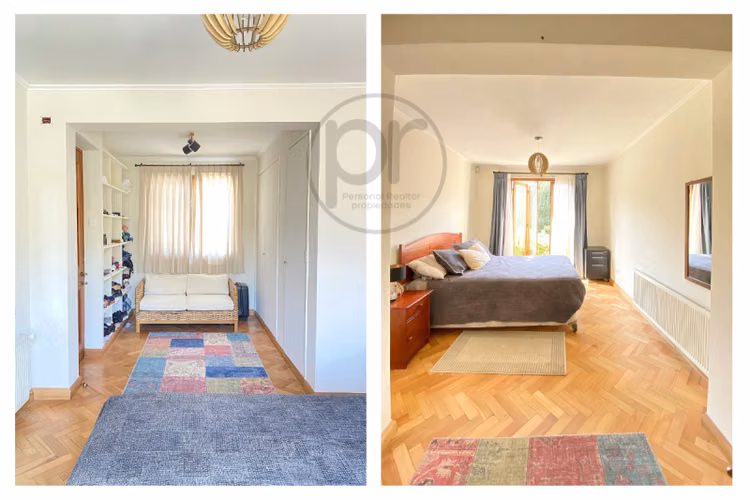 El Golf arriendo casa 3 dorm., estar, servicio, piscina