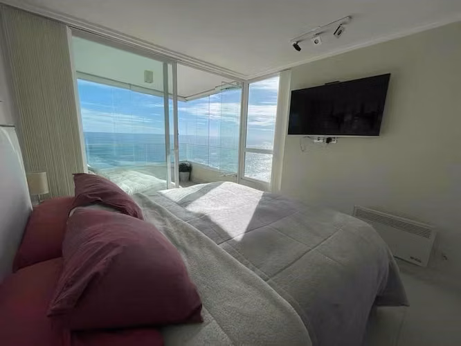 ARRIENDO DEPTO. FRENTE AL MAR 3D/2B/1EST EN CONCÓN