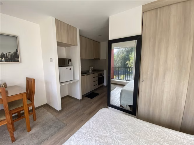 VENTA ACOGEDOR DEPARTAMENTO ESTUDIO EN PUCÓN. INVIERTE