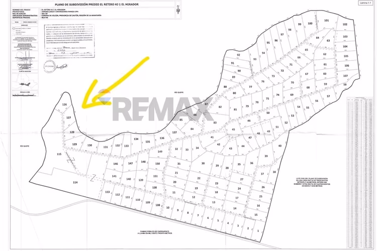 Se vende parcela, paraiso llaima, cherquenco
