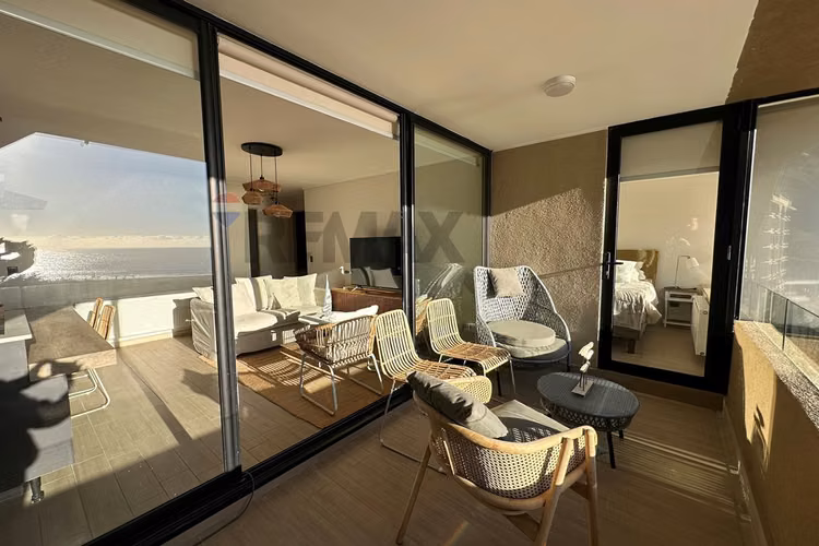 Exclusivo penthouse amoblado-quintay