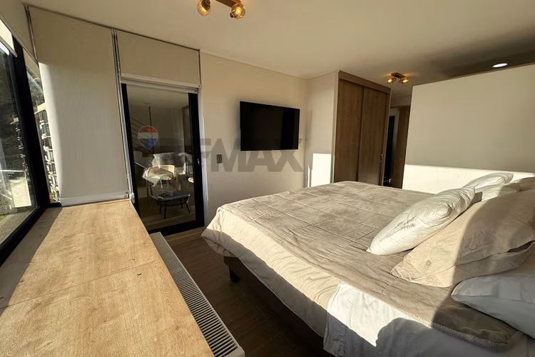 Exclusivo penthouse amoblado-quintay