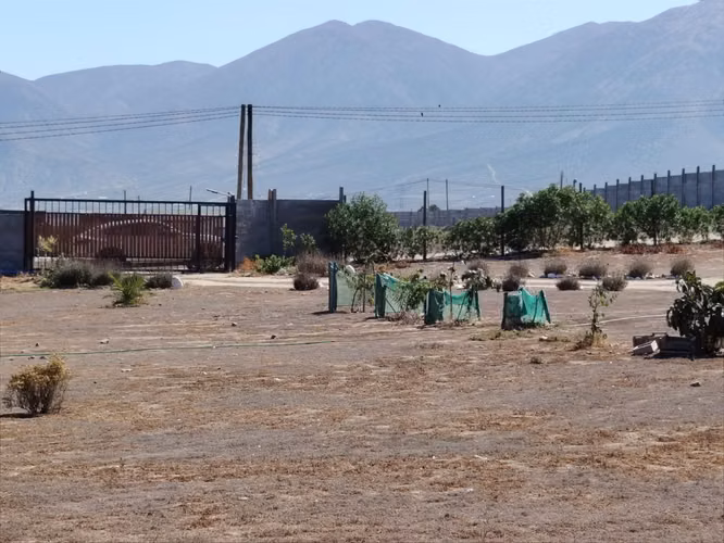 VENTA DE PARCELA EL ROSARIO VALLE DEL ELQUI