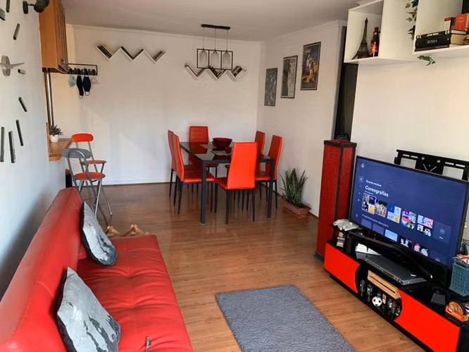Vive Seguro en Moderno Depto 3D/2B y terraza (37010)