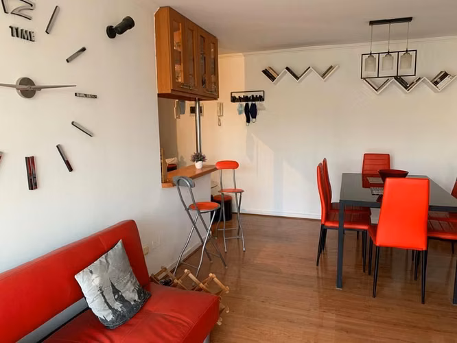 Vive Seguro en Moderno Depto 3D/2B y terraza (37010)