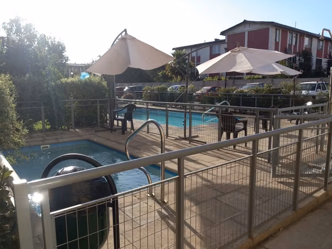 Vive Seguro en Moderno Depto 3D/2B y terraza (37010)
