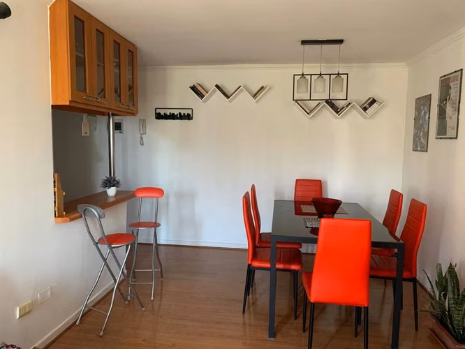 Vive Seguro en Moderno Depto 3D/2B y terraza (37010)