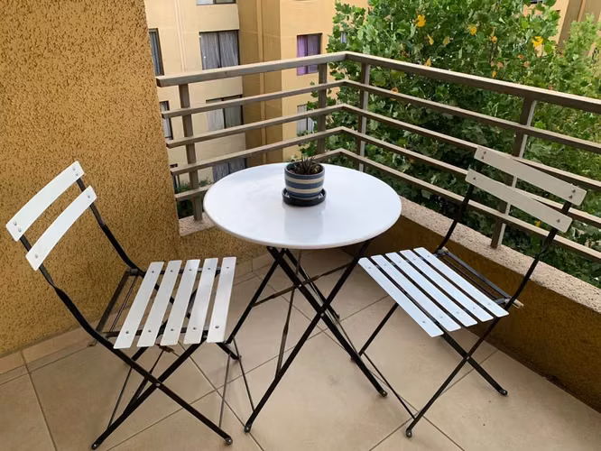 Vive Seguro en Moderno Depto 3D/2B y terraza (37010)