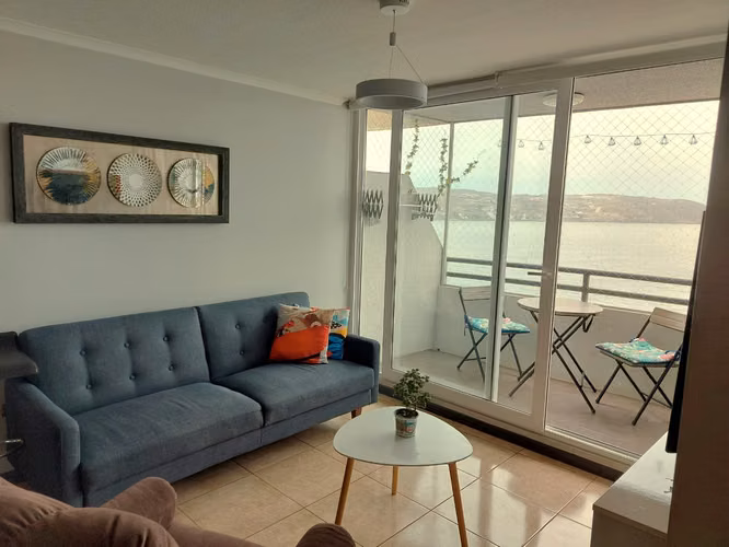 Departamento en con vista a Playa La Herradura, Coquimbo.