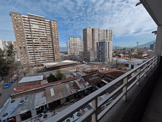 1 dormit. con terraza, METRO GRUTA DE LOURDES, Quinta Normal