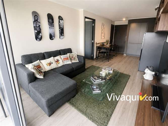 Departamento en venta de 1 dorm. con gran terraza - Imagen 2