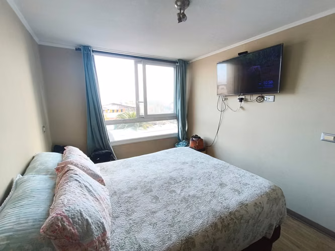 Arriendo cómodo departamento con estacionamiento y bodega