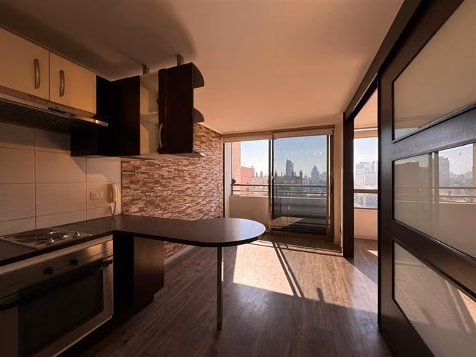 Departamento en venta de 1 dorm. en Santiago