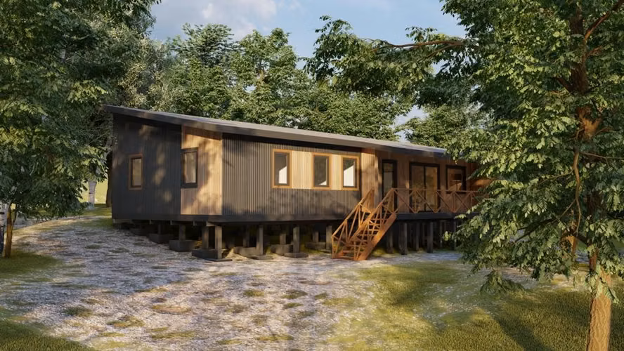 Moderna y acogedora casa nueva rodeada de bosque de boldos! - Imagen 2