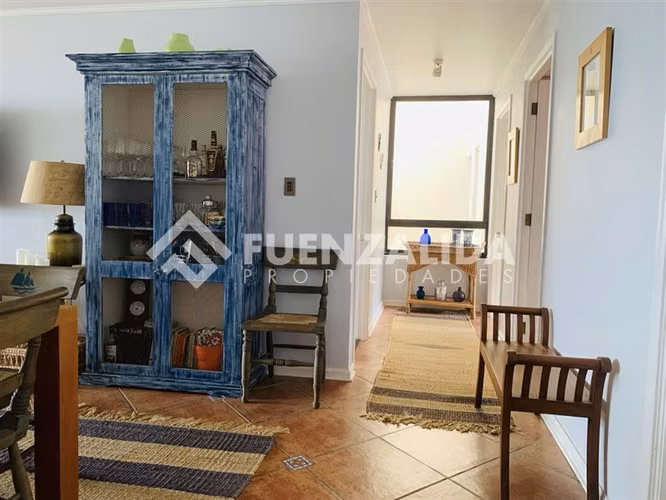 Departamento amoblado en venta de 3 dorm. en Santo Domingo