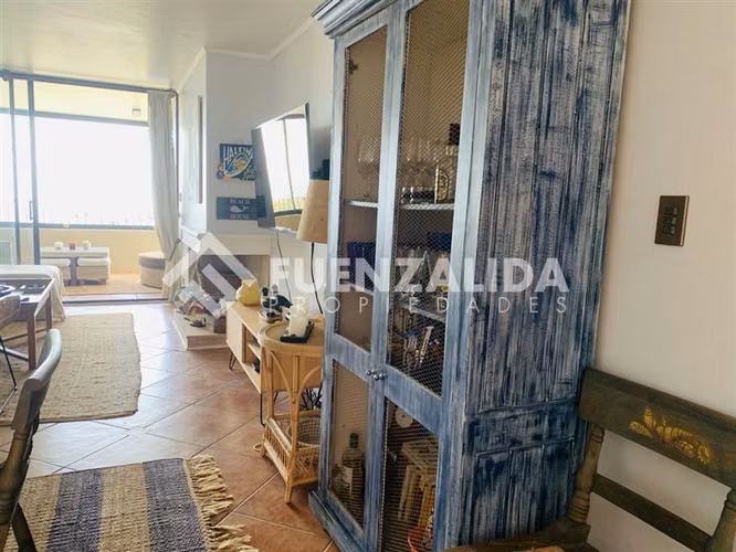 Departamento amoblado en venta de 3 dorm. en Santo Domingo