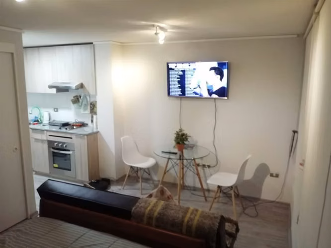 Moderno Home Studio. en Arriendo. P.Reyes.Santiago