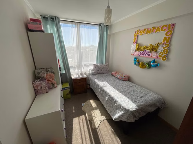Departamento en Venta 2D/1B a minutos Mall Trebol Lider Universidades