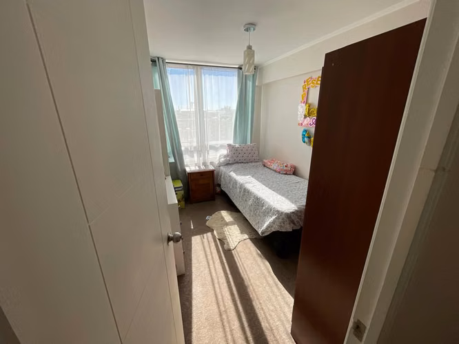 Departamento en Venta 2D/1B a minutos Mall Trebol Lider Universidades