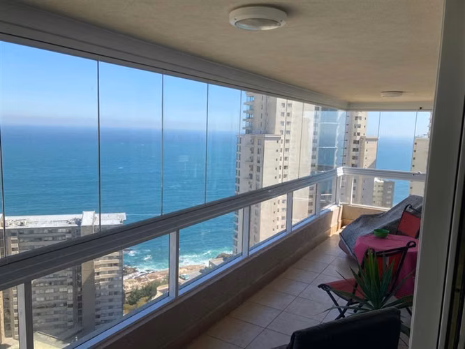 Exclusivo Departamento con Vista al Mar en Costa Montemar