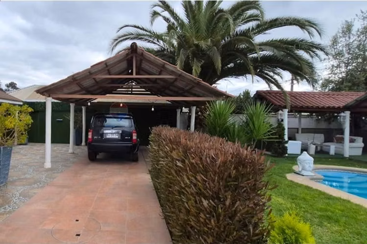 Casa quilpué con piscina
