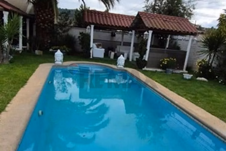 Casa quilpué con piscina