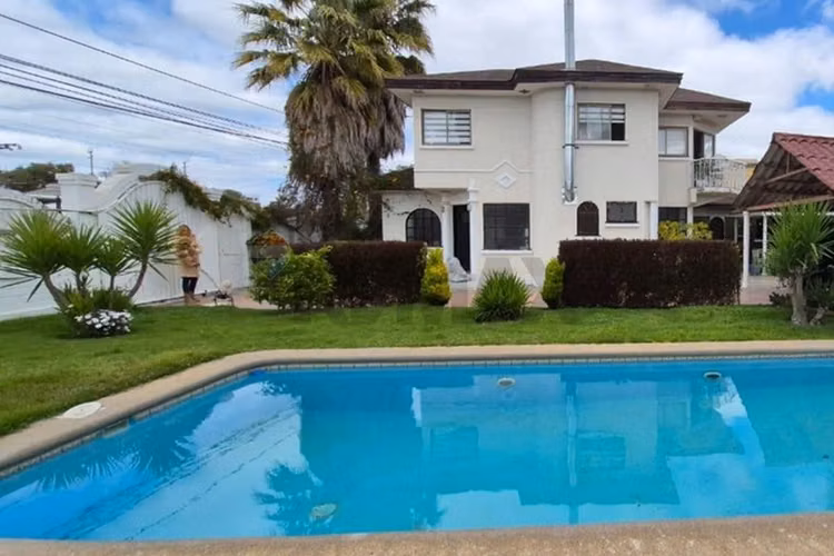 Casa quilpué con piscina