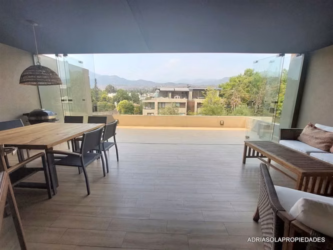 DEPARTAMENTO El Espino, duplex 140 interiores 3 D 3 B sala estar, quincho 40 m2 y 40 de terrazas