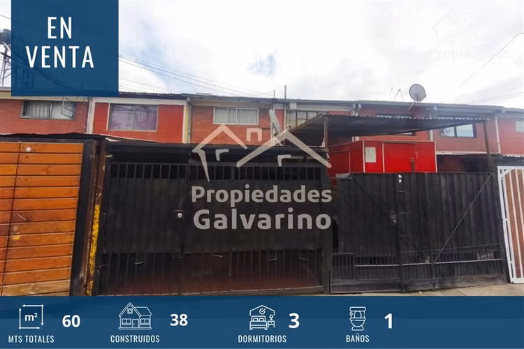 Casa en venta de 3 dorm. en Quilicura