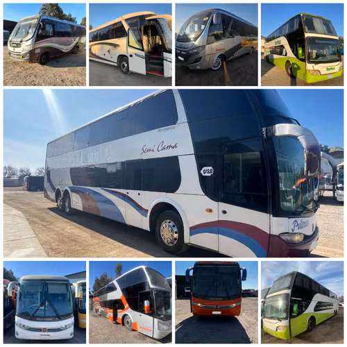 Venta de buses y taxibuses usados – 12 unidades disponibles