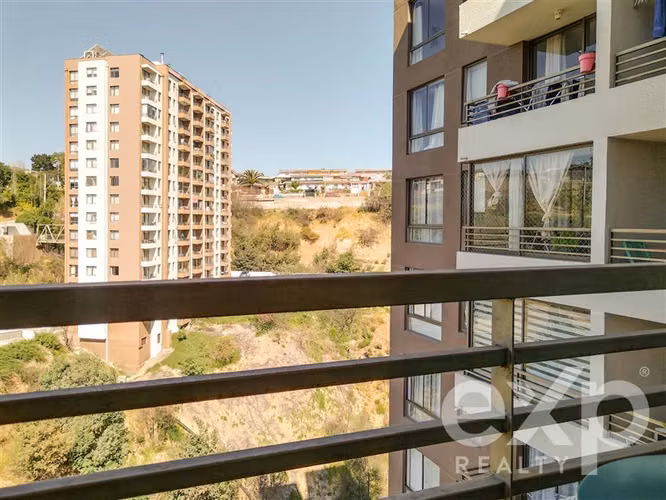 venta departamento Viña 1d-1b, estacionamiento y bodega