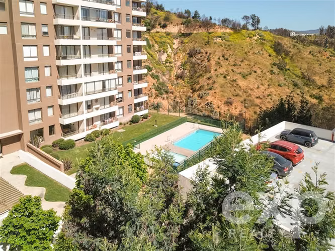 venta departamento Viña 1d-1b, estacionamiento y bodega