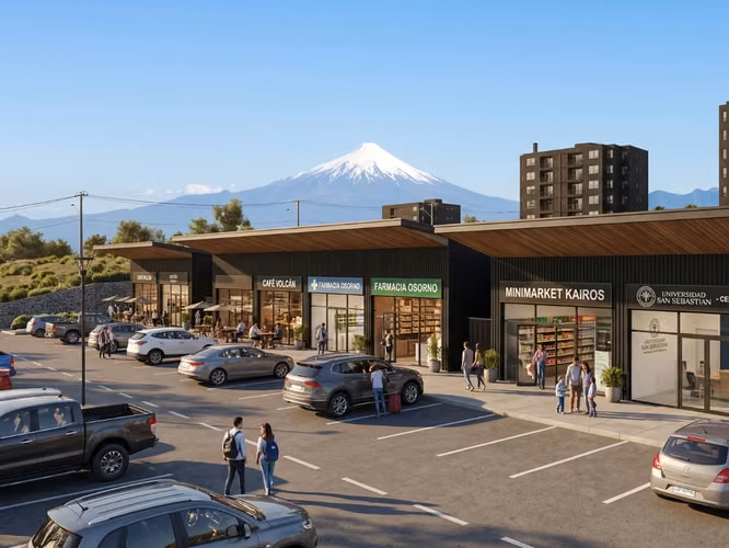 Terreno de 3,9 Há en Osorno para Proyecto Inmobiliario Mixto (Vivienda y Comercio)