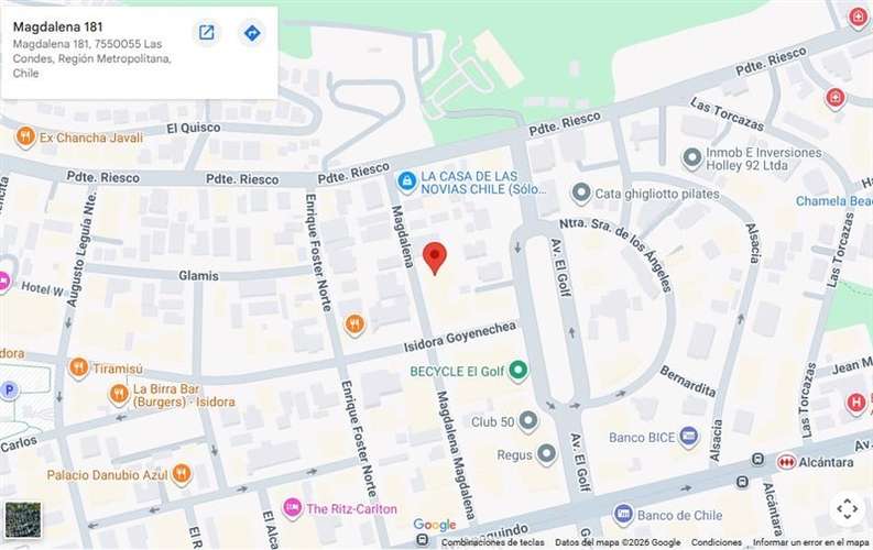 Arriendo OFICINA en Edificio Magdalena Norte en Las Condes - Imagen 5