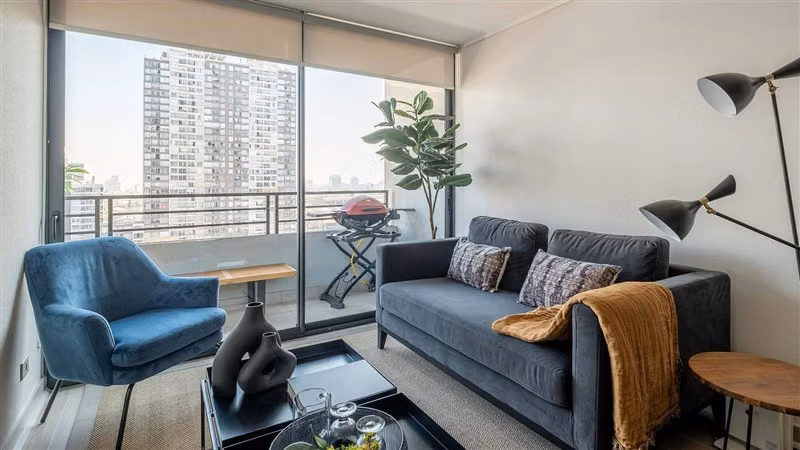 Departamento en venta de 1 dorm. en Ñuñoa