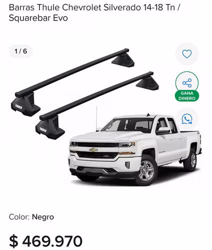BARRAS DE TECHO