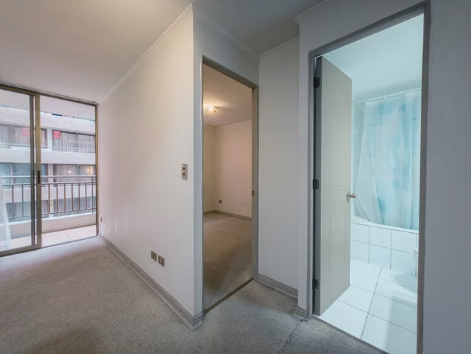 Venta depto 1 dormitorio Metro Parque Bustamante