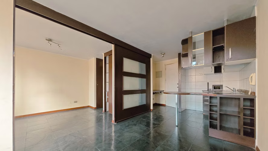 Venta depto 1 dormitorio Compañia  2 cuadras Metro Santa Ana