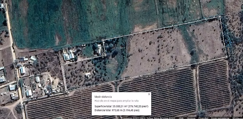 PARCELA URBANIZADA 3.5HA EN MARÍA PINTO