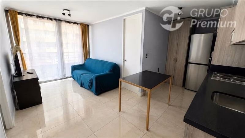 Departamento en arriendo de 2D-1B-1 Bodega en Stgo Centro