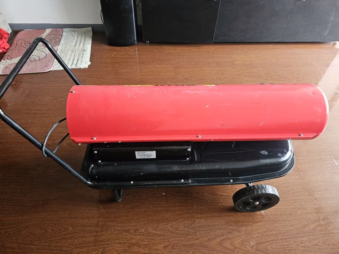 Calefactor industrial Equisol rojo de alta potencia