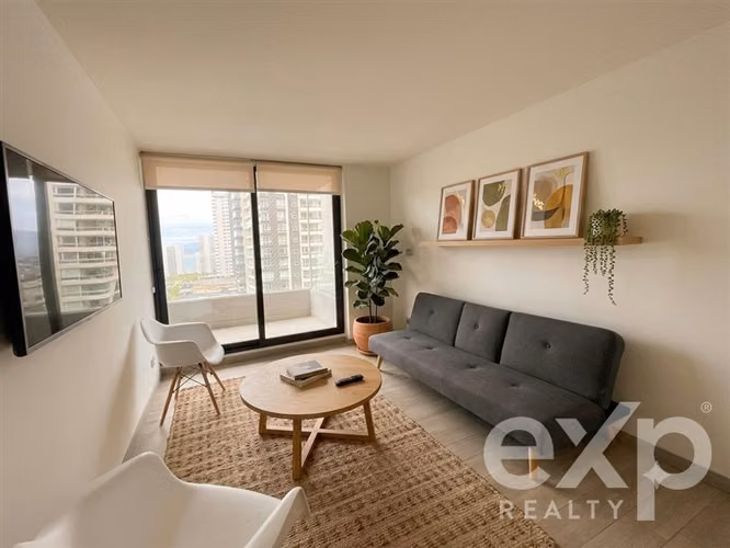 Departamento en venta de 1 dorm. en Concón