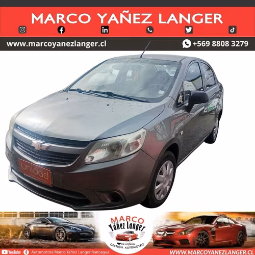 CHEVROLET SAIL 1.4 / AÑO 2016 / EXCELENTE ESTADO