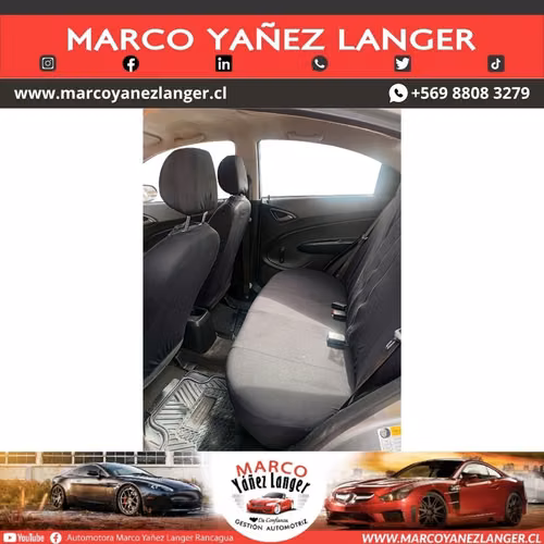 CHEVROLET SAIL 1.4 / AÑO 2016 / EXCELENTE ESTADO