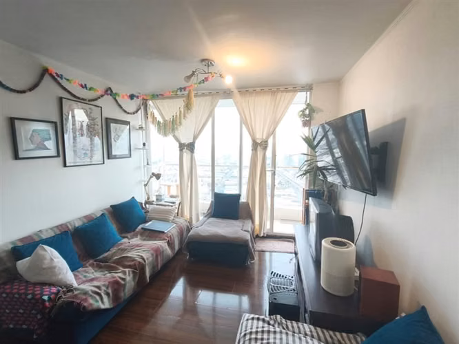 Departamento en venta de 3 dorm. en San Joaquín