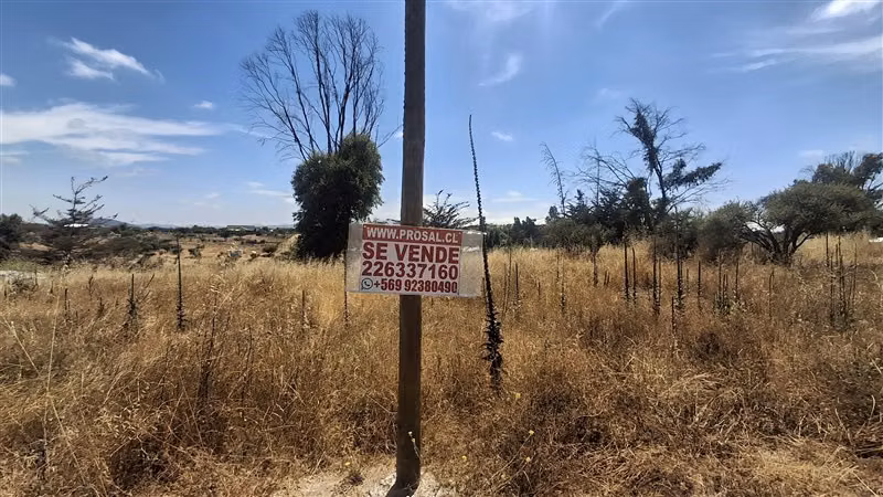 Sitio en venta en Melipilla