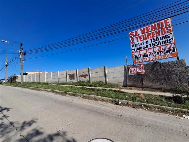 Sitio en venta en Quilpué